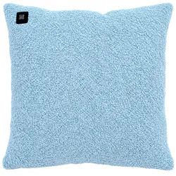 Warmpi Kabelloses Heizkissen mit Akku (10.000mAh) - Teddy-Boucle Hellblau - Wärmekissen 45x45cm inkl. 2,5m USB-Kabel