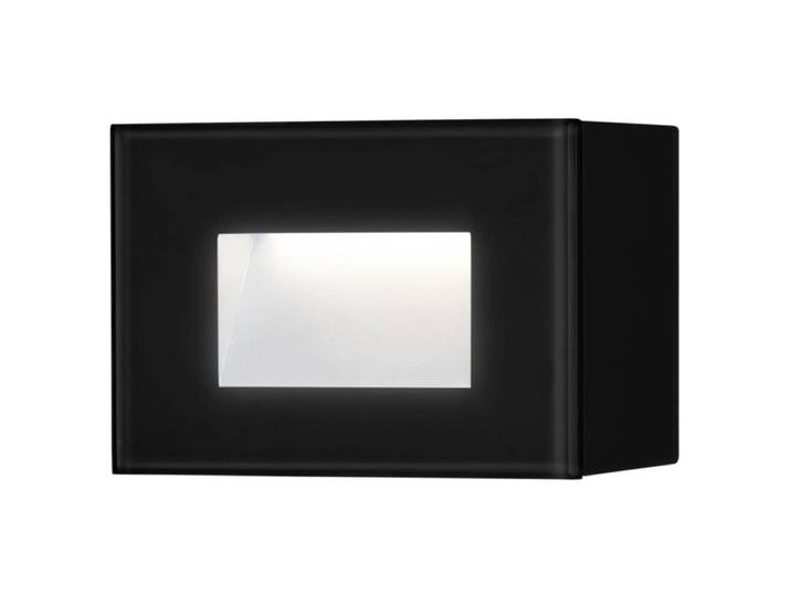 LED-Wandleuchte Chieri I 12 x 8 x 6cm Schwarz