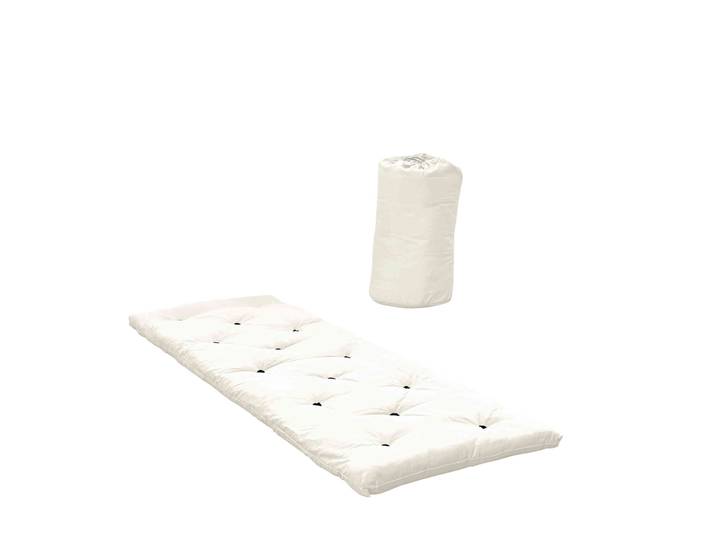 Matelas futon de voyage 1 pers. 70x190 cm écru naturel