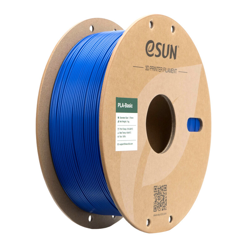 eSUN PLA-Basic 3D-printfilament 1,75 mm - Blauw - 1 kg