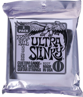 Ernie Ball Ultra Slinky 3-Pack 3227