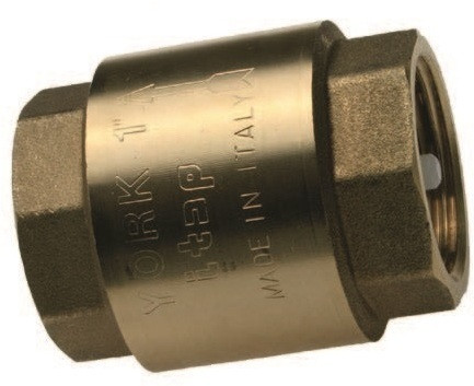 Watts York terugslagklep VRY voor verwarming, DN 20 (3/4 inch), PN 12