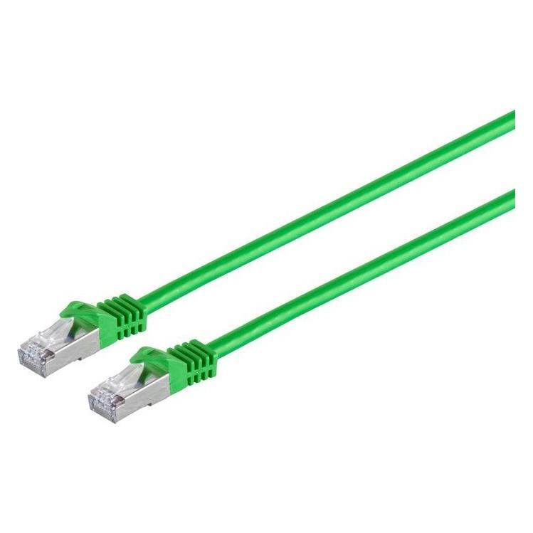 MicroConnect Patch-Kabel (S/FTP, CAT7, 1 m) (SFTP701G)