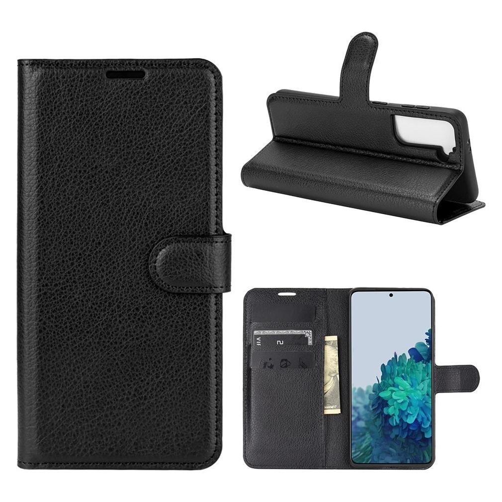 Cover-Discount Galaxy S21 - Leder Etui Hülle schwarz (Samsung Galaxy S21) (101231748A)