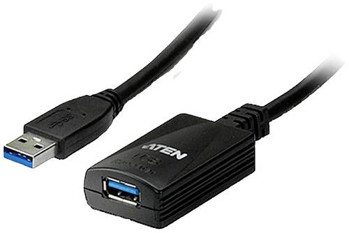 ATEN USB-Kabel 5.00 m Schwarz UE350A