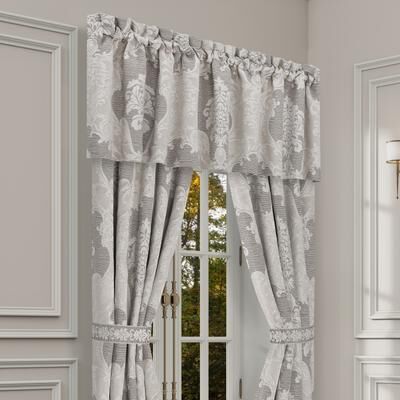 J. Queen New York Queensbury Window Straight Valance