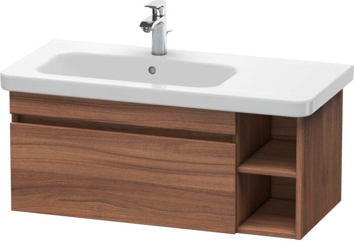 Duravit DuraStyle Waschtischunterbau DS639707979 Nussbaum Natur, 93x44,8x39,8cm, Becken links