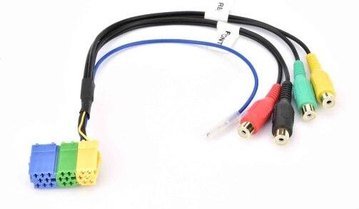 Phonocar Car Hifi Komponenten/einzelteile Adapterkabel Mini-Iso--> Rca 04195