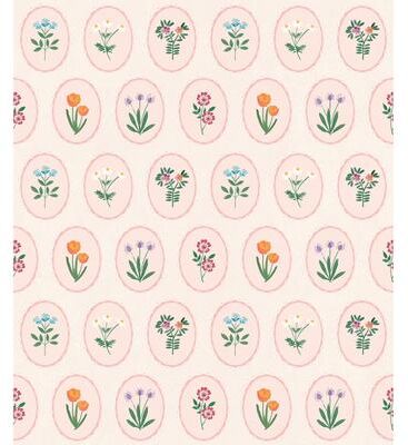 Veer Decor Heirloom Floral Medallions Peel and Stick Wallpaper