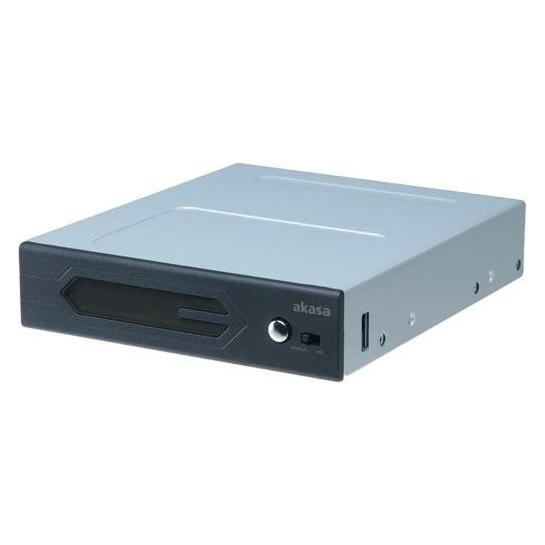 Akasa Vegas RGB LED Controller Front Panel - zwart (RGB) (AK-RLD-01)