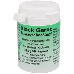BLACK GARLIC schwarzer Knoblauch Kapseln 60 St