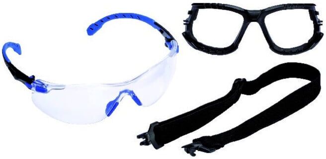 3M Jeu de lunettes de protection confort Solus 1000 CLEAR (7100080184)