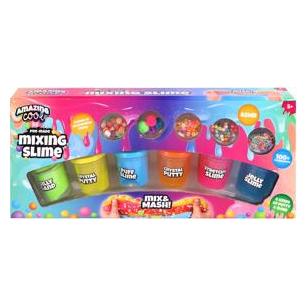 Amazing Cool Mega Slime Mixing Set 6 Gläser + Zub. (57965187)