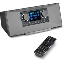 Medion MD 89289 Stereo Internetradio grau (DAB+, FM, Bluetooth, WLAN), Radio, Grau