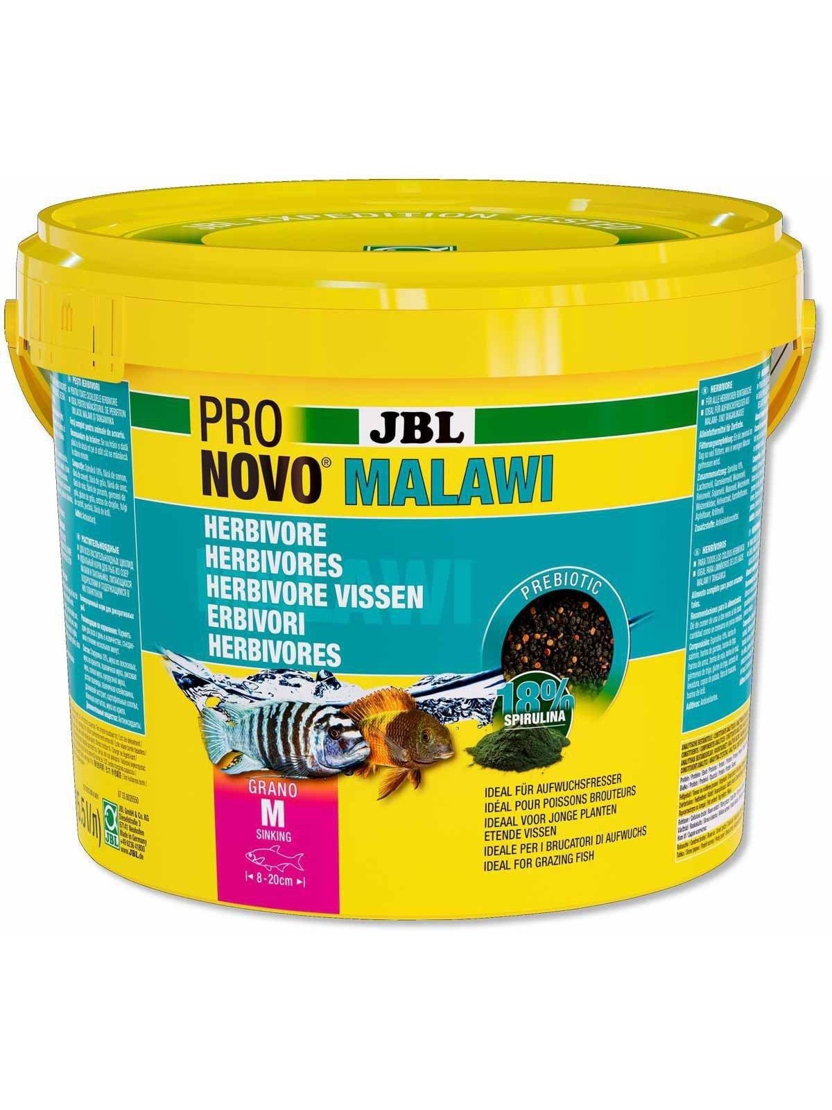 JBL Aqua PRONovo MALAWI GRANO M 5,5 ltr.