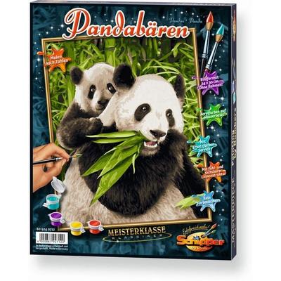 Malen nach Zahlen - Pandabären