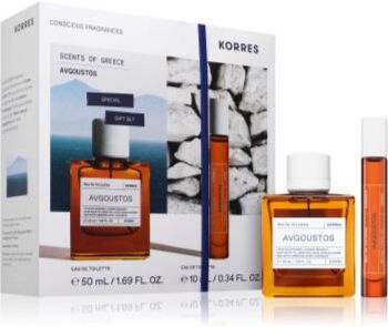 Korres Avgoustos Set coffret unissexo . Avgoustos Set