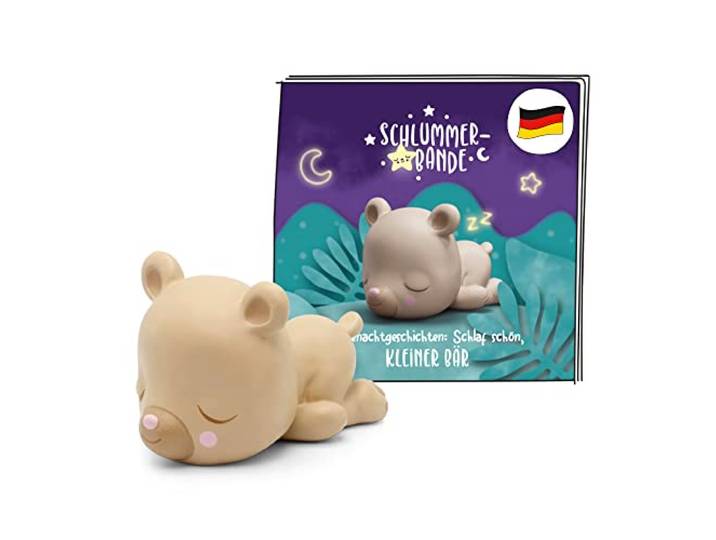 tonies Hörfiguren für Toniebox, Schlummerbande – Gutenachtgeschichten – Schlaf schön, Kleiner Bär, Hörbuch für Kinder ab 4 Jahren, Spielzeit ca. 40 Minuten