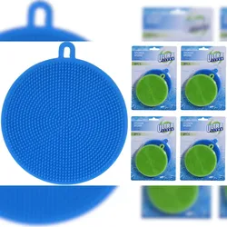 8x Spülschwamm Silikonschwamm Putzschwamm 2tlg Ø 10cm Putzen Küche Ordnung