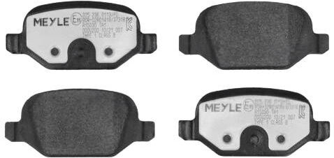 MEYLE 025 236 0113/PD Brake pad set