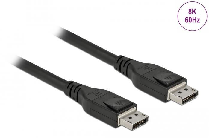 Delock Actieve DisplayPort-kabel 8K 60 Hz 10 meter