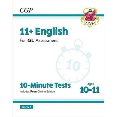 11+ GL 10-Minute Tests: English - Ages 10-11 Book 1 (with Online Edition), Taschenbuch von Cgp Books, CGP Books, 978-1-78908-211-1