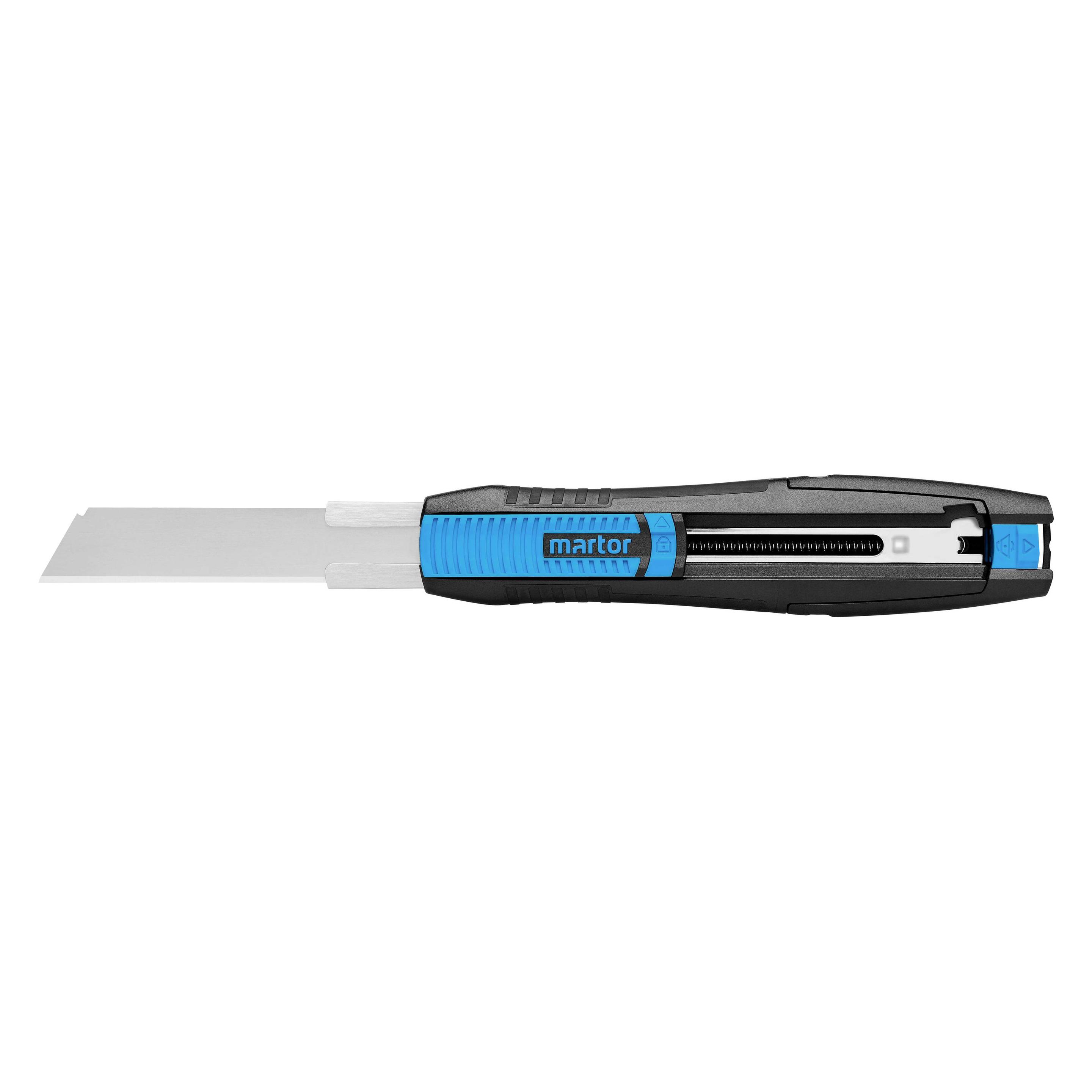 Martor MARTORSicherheitsmesserSECUNORM38078mmBandstahl/cyan (Cutter) (38000102)