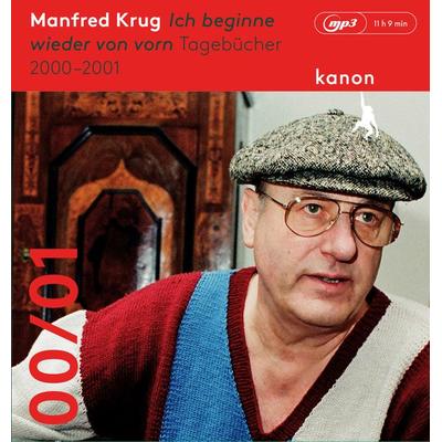 Manfred Krug. Ich beginne wieder von vorn - Manfred Krug, CD, 9783985680283