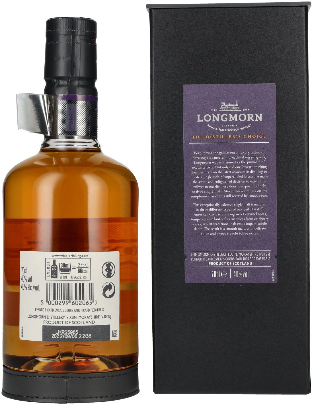 Longmorn The Distillers Choice 40% Vol. 0,7l in Geschenkbox