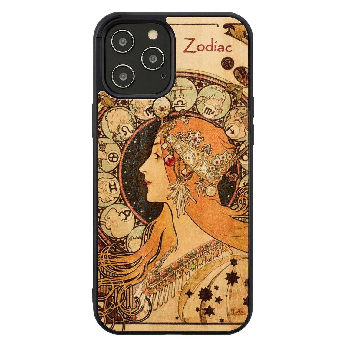 Man.Wand &WOOD case for iPhone 12/12 Pro zodiac juodas (Apple iPhone 12, Apple iPhone 12 Pro) (1000001443)