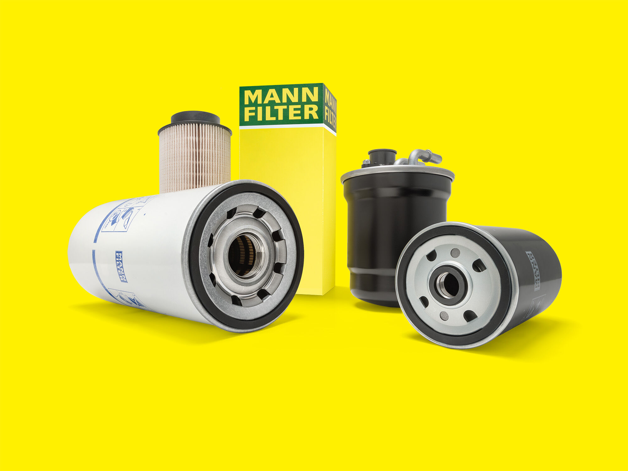 Mann-Filter Kraftstofffilter Wk6038 Leitungsfilter 95mm Für Volvo