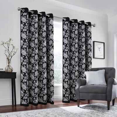 RT Designers Collection Eloise Reversible Room Darkening Window Curtain