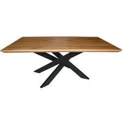 Rrr Company, Couchtisch + Beistelltisch, RRR Europe Couchtisch Spider Metall/Eiche (115 x 65 x 40 cm)