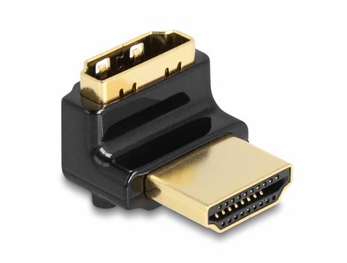 Delock 60017 HDMI Adapter [1x HDMI-Stecker - 1x HDMI-Stecker] Schwarz