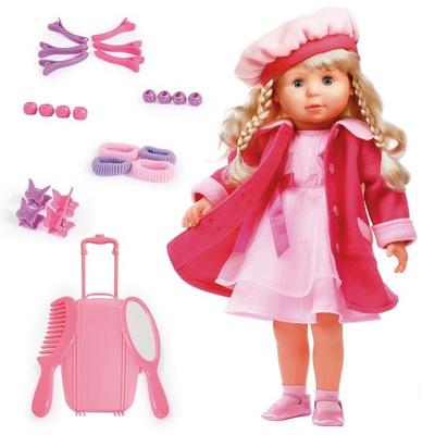 Bayer Design 94635 - Funktionspuppe Leni, 46 cm 100 Sounds