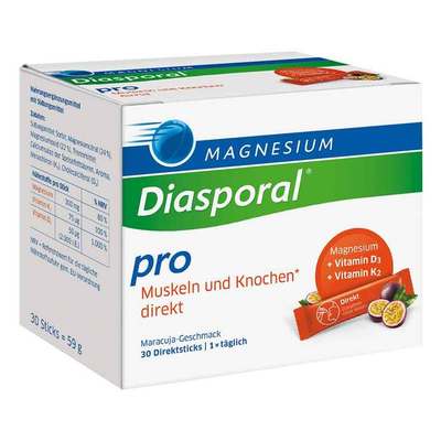 Protina Pharmazeutische GmbH MAGNESIUM DIASPORAL pro+D3+K2 Musk.+Knochen direkt 59 g 18160158