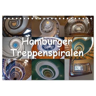 Hamburger Treppenspiralen (Tischkalender 2027 DIN A5 quer), CALVENDO Monatskalender