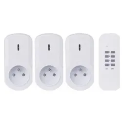 Emos Remote controlled sockets P0070, Zubehör Kaffeemaschinen, Weiss