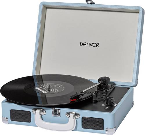 Denver VPL-120 USB-Plattenspieler Blau