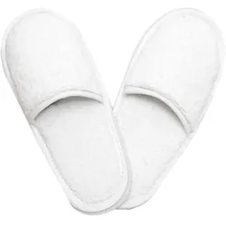 The One Towelling Unisex Frottee Schuhe Hausschuhe T1-Slipper white/white 42/44