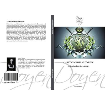 Familienchronik Cunow, Taschenbuch von Martin Cunow, Doyen Verlag, 978-3-8417-0114-5