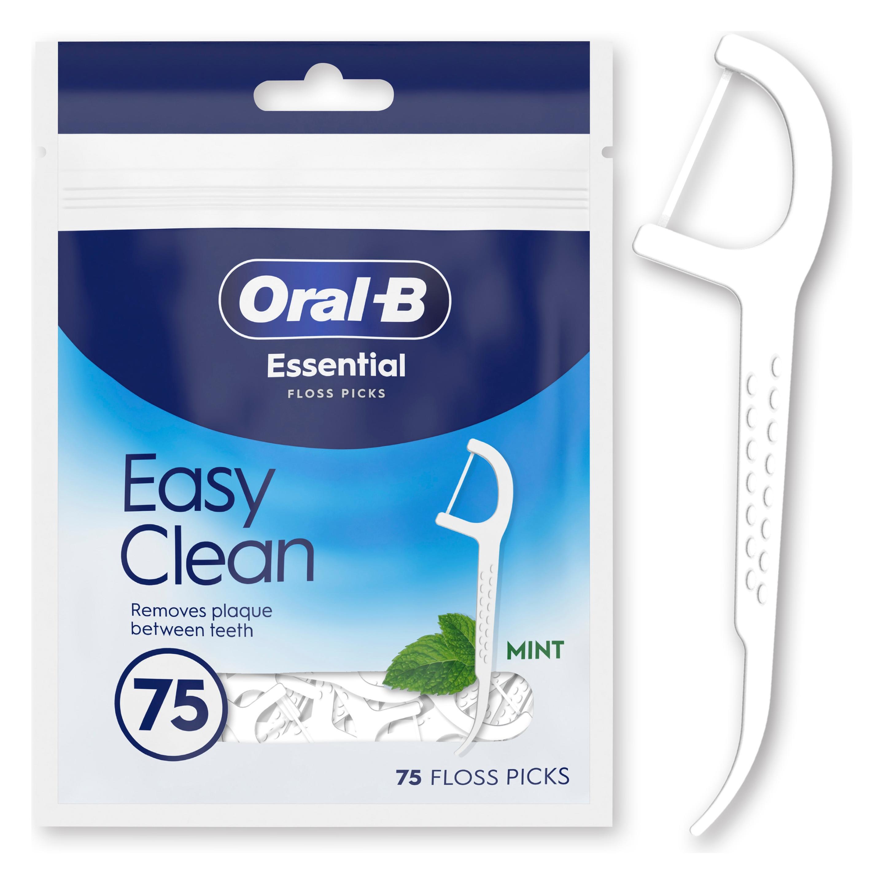 Oral-B Essential Floss Zahnseide Sticks 75er Zahnseide (8006530184533)
