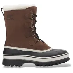 Sorel für Herren. 1002871238 Wasserdichte braune Schneestiefel (43), Leder, Wohnung, Draußen