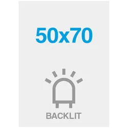 Premium Backlit PP Folie 200g/m2, Satin Oberfläche, 500x700mm