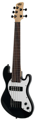 Kala U-Bass Solid Body 5-Str FL JBK Jet Black