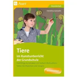Tiere im Kunstunterricht der Grundschule, Schulbücher von Christina Conradin