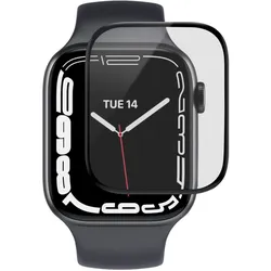 eSTUFF Flexible Hybrid Glass Screen, Smartwatch Schutzfolie, Transparent