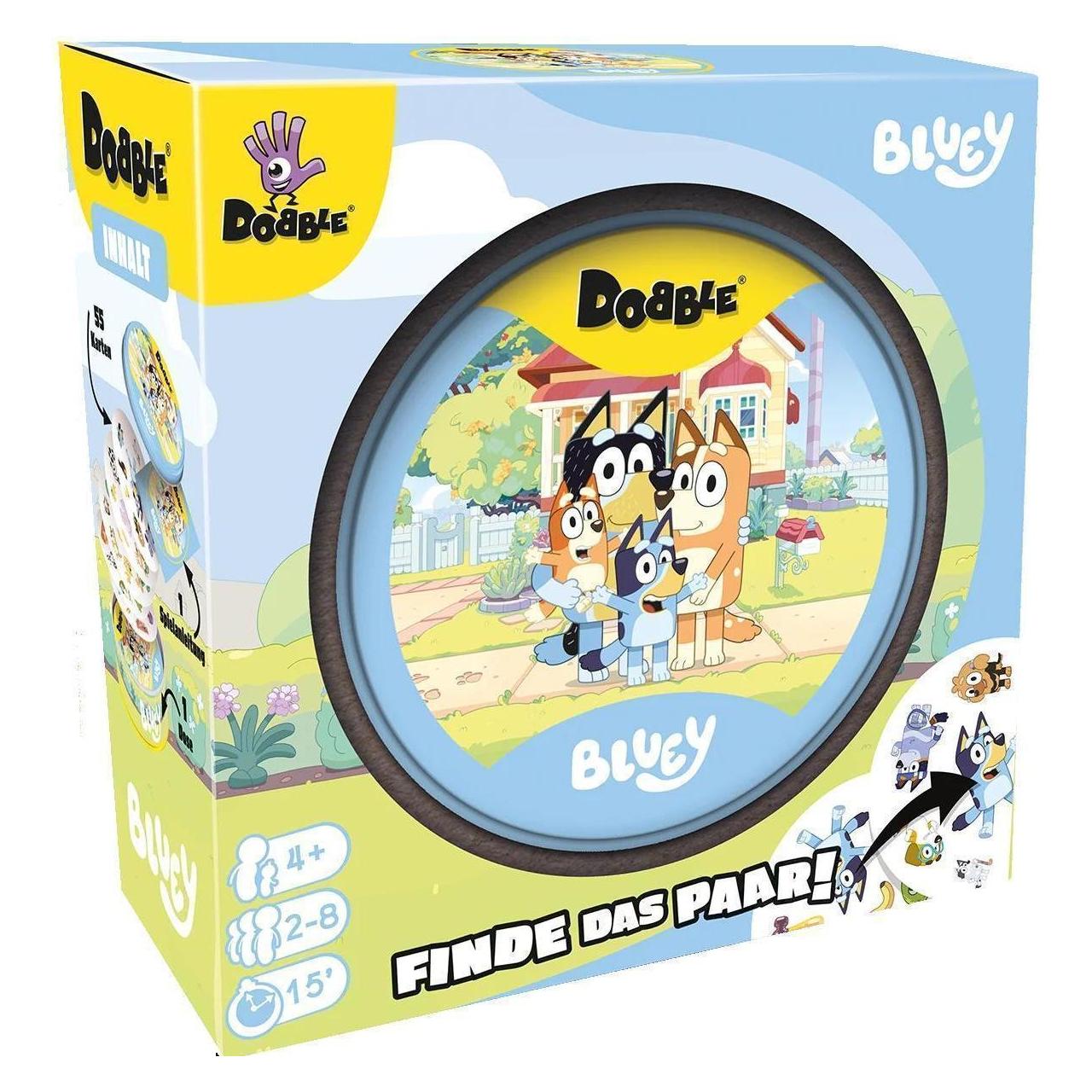 Zygomatic Dobble Bluey DE (Deutsch, Französisch, 2 - 8 Spieler) (ZYGD0057)