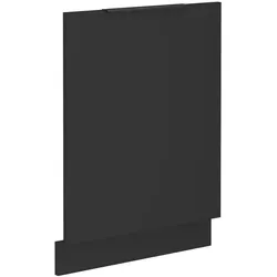 Frontblende für vollintegrierten Geschirrspüler 60 cm Küche SIENA Schwarz