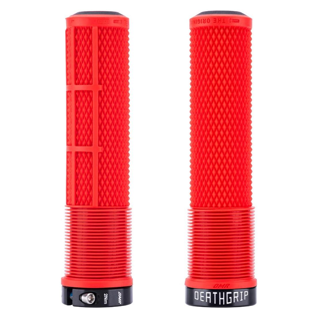 DMR Brendog FL Death Grip 2 Lock-On Griff, 133/31.3mm, red (DMR-G-001-005)